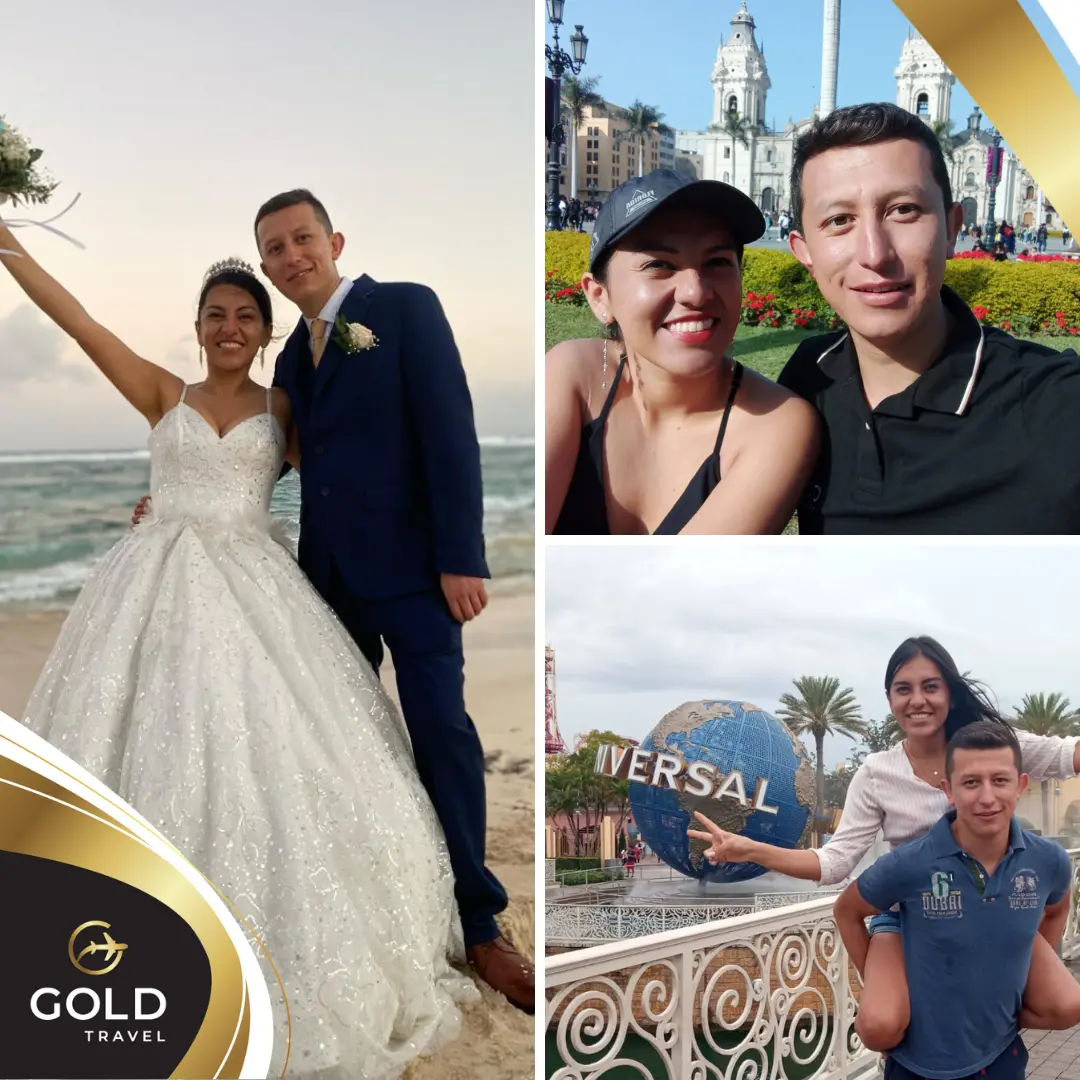 Diana y Sebastián, fundadores de Gold Viajes y Experiencias