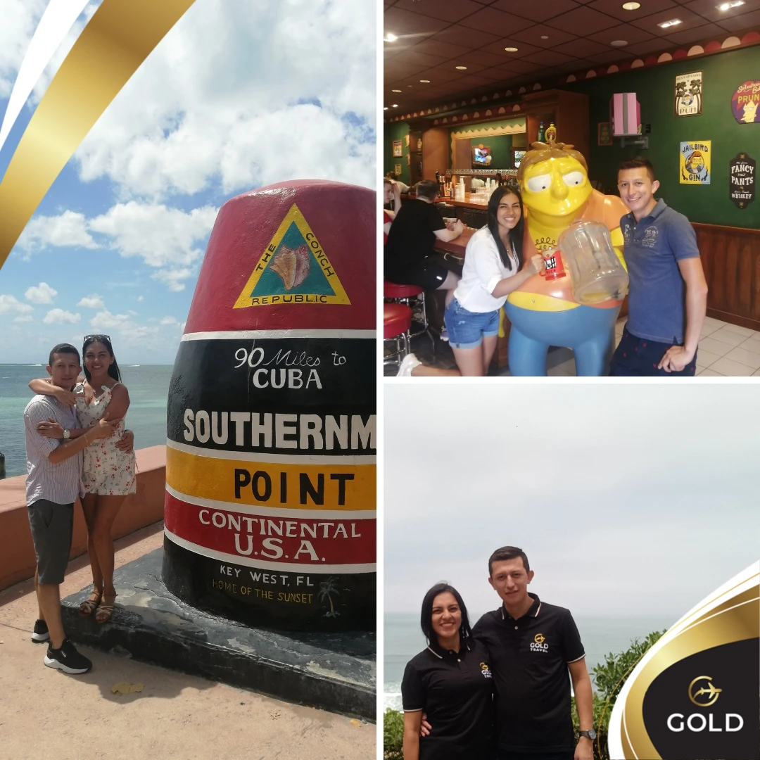 Equipo de Gold Viajes y Experiencias viajando con clientes