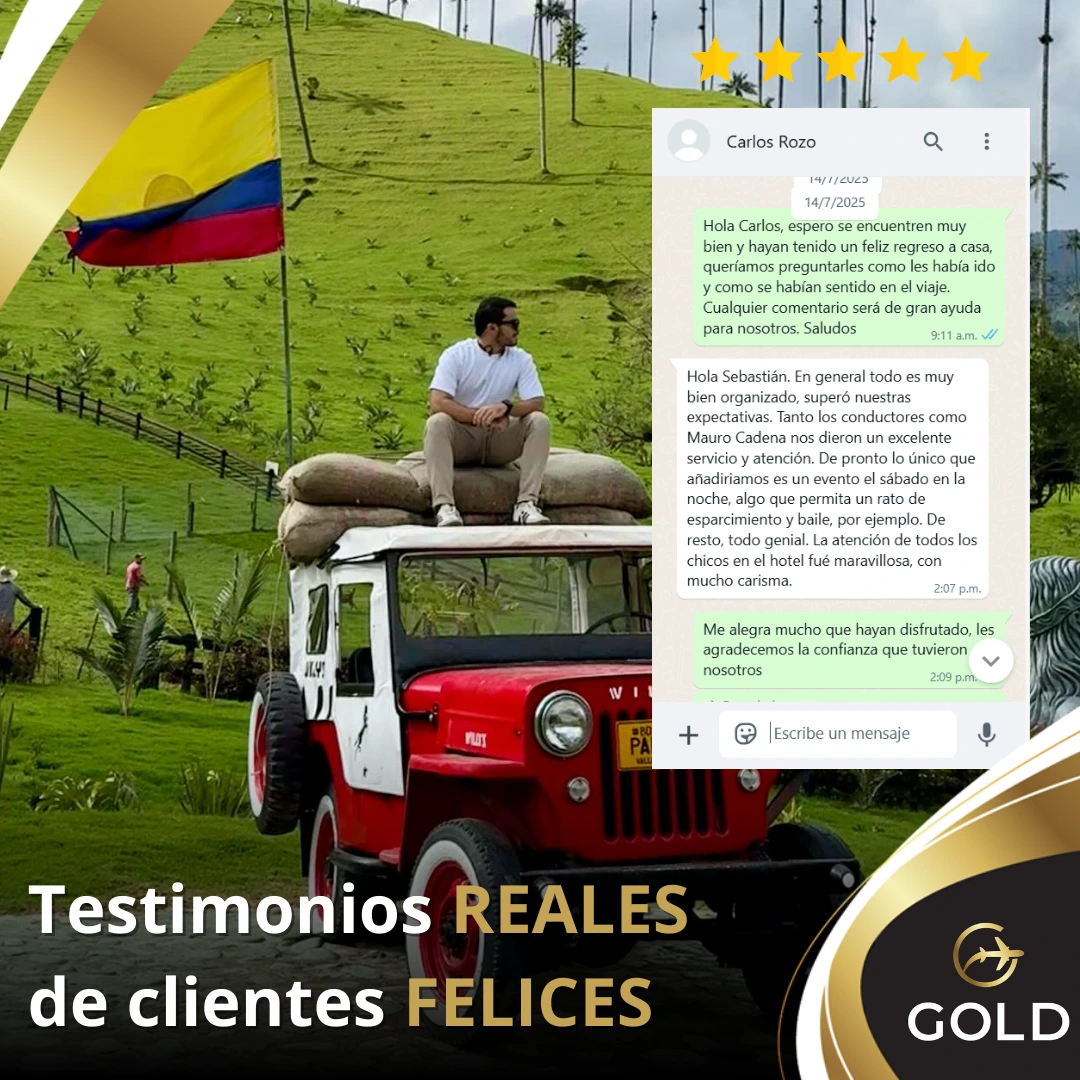 Testimonio real de cliente Gold Viajes y Experiencias