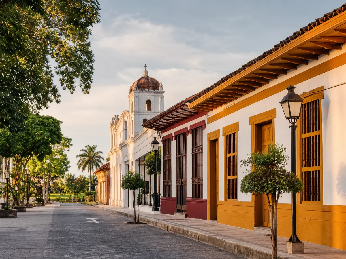 Arquitectura tradicional del centro histórico de Buga